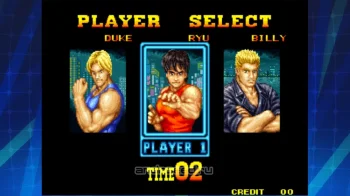 BURNING FIGHT ACA NEOGEO - скриншот 2