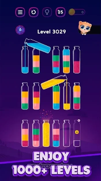 Бутылочки и Пробирки:Get Color - скриншот 3