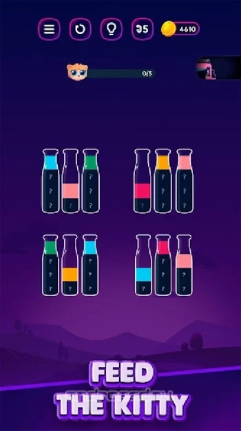 Бутылочки и Пробирки:Get Color - скриншот 4
