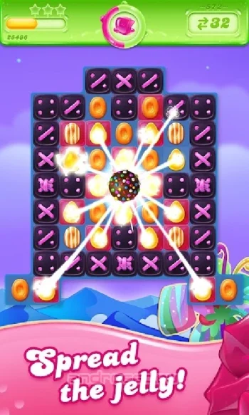 Candy Crush Jelly Saga - скриншот 1