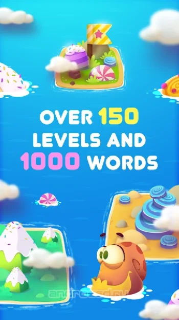 Candy Words - puzzle game - скриншот 3