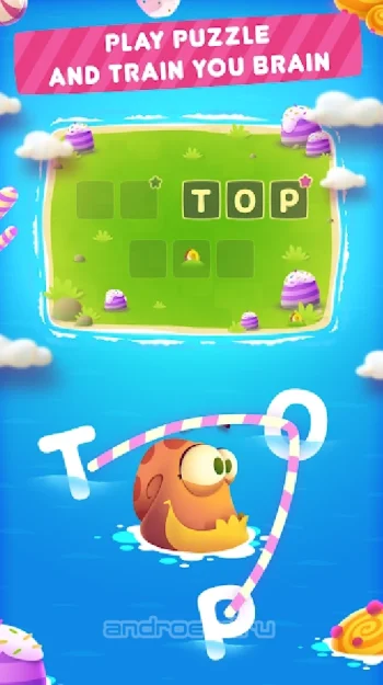 Candy Words - puzzle game - скриншот 5