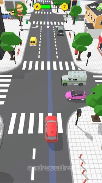 Car Driving Taxi Game - скриншот 1