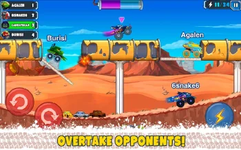Car Eats Car Multiplayer Racing - скриншот 1