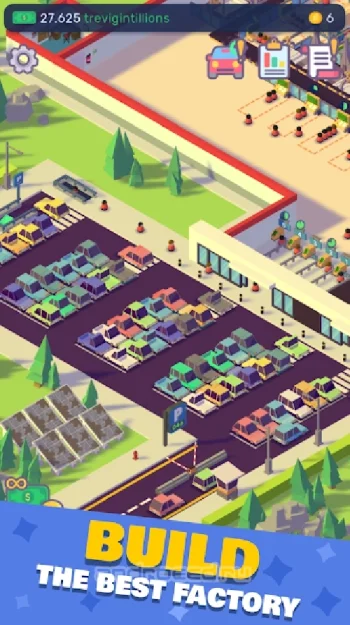 Car Industry Tycoon - Idle Factory Simulator - скриншот 1