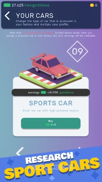 Car Industry Tycoon - Idle Factory Simulator - скриншот 4