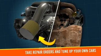 Car Mechanic Simulator Racing - скриншот 1