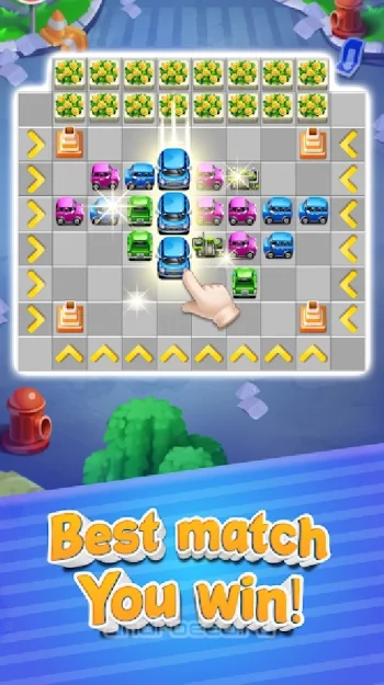 Car Puzzle - Puzzles Games, Match 3, traffic game - скриншот 2