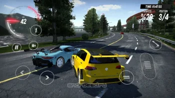 Car Racing Pro: Highway Rally - скриншот 2