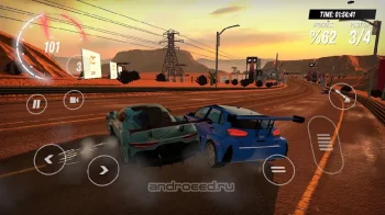 Car Racing Pro: Highway Rally - скриншот 3