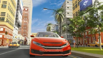 Car Simulator Civic: City Driving - скриншот 5