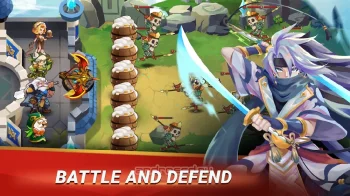 Castle Defender: Hero Idle Defense TD - скриншот 5