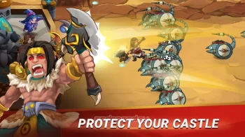 Castle Defender Premium: Hero Idle Defense TD - скриншот 2