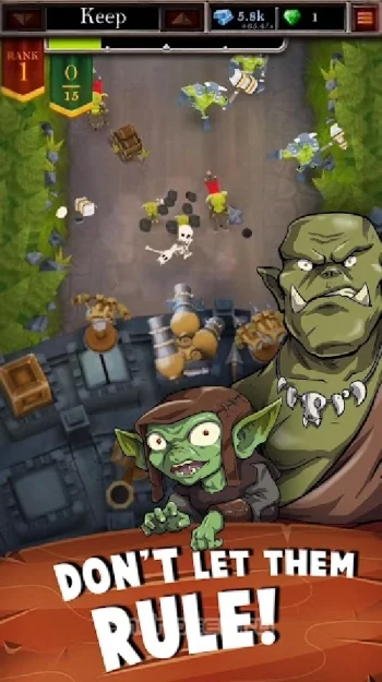Castle Fusion Idle Clicker - скриншот 1
