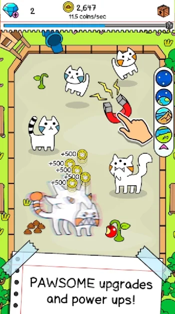Cat Evolution: Merge Simulator - скриншот 3