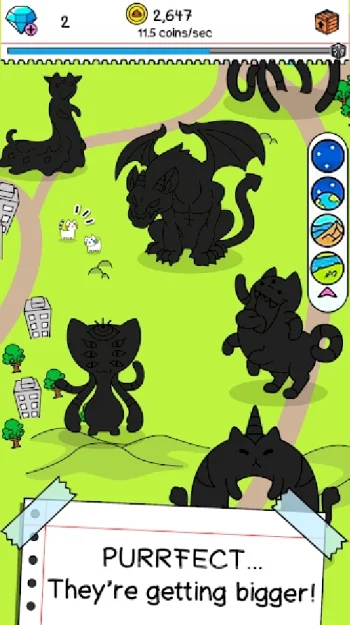 Cat Evolution: Merge Simulator - скриншот 4