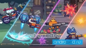 Cat Gunner: Super Force - скриншот 1