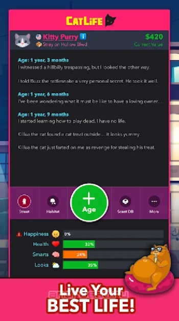 CatLife: BitLife Cats - скриншот 4