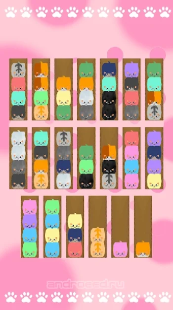 Cats are Liquid! -Sort puzzle- - скриншот 2