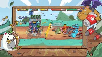 CatTower Idle TD: Battle Arena - скриншот 1