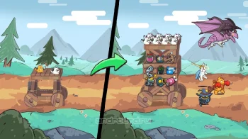 CatTower Idle TD: Battle Arena - скриншот 4