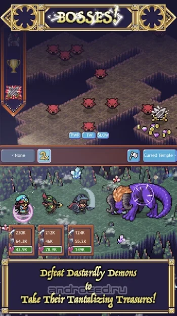 Cave Heroes: Idle RPG - скриншот 2