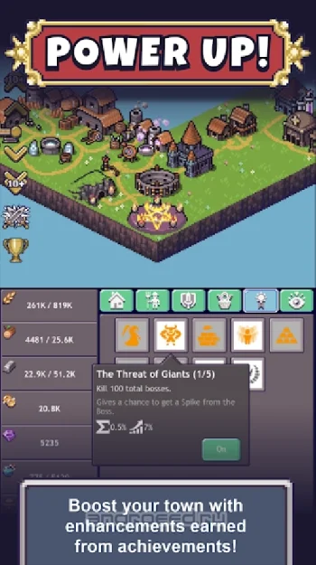 Cave Heroes: Idle RPG - скриншот 3