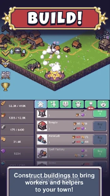 Cave Heroes: Idle RPG - скриншот 5