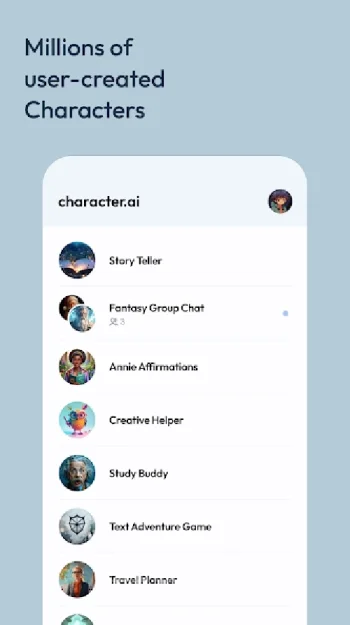 Character AI: Chat, Talk, Text - скриншот 2