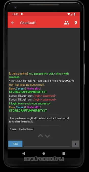 ChatCraft Pro for Minecraft - скриншот 2