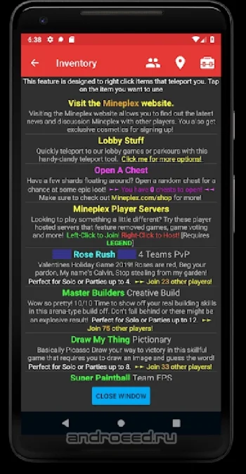 ChatCraft Pro for Minecraft - скриншот 5