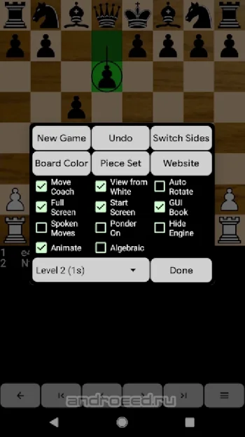 Chess for Android - скриншот 3