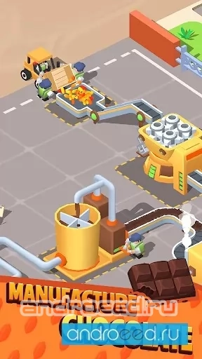 Chocolate Factory - Idle Game - скриншот 2