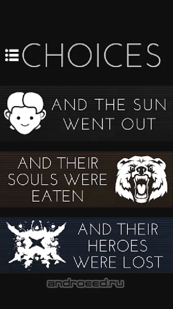 Choices: And The Sun Went Out - скриншот 1