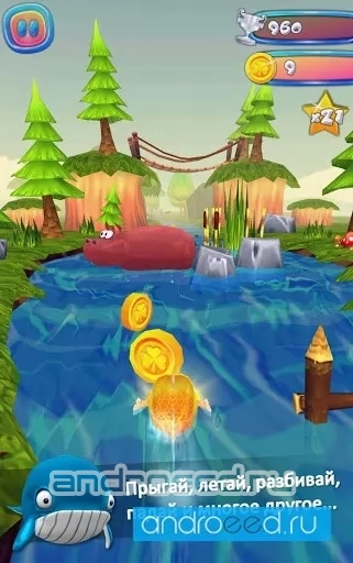 Choppy Fish : 3D Run - скриншот 3