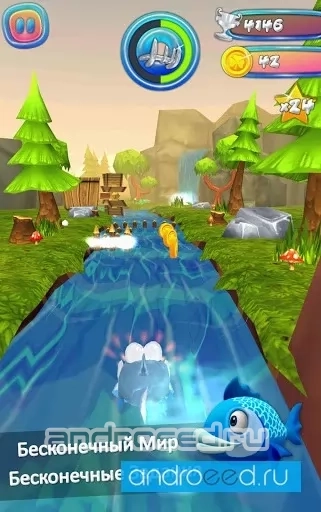 Choppy Fish : 3D Run - скриншот 4