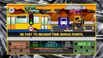 City Bus Driving Simulator 2D - coach driver sim - скриншот 3