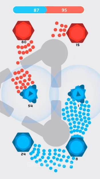 Clash of Dots - 1v1 RTS - скриншот 4
