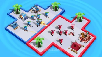 Clash of Merge: Top Defense War Game - скриншот 2