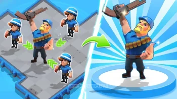 Clash of Merge: Top Defense War Game - скриншот 3