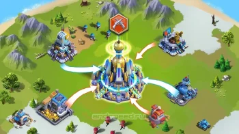 Clash of Merge: Top Defense War Game - скриншот 4