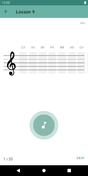 Clefs: Чтение музыки с листа - скриншот 4