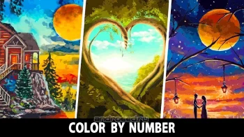 ColorPlanet: Масляная живопись по номерам - скриншот 1