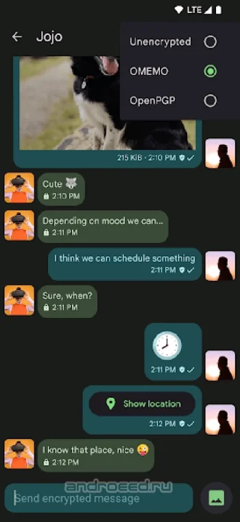 Conversations (Jabber / XMPP) - скриншот 3