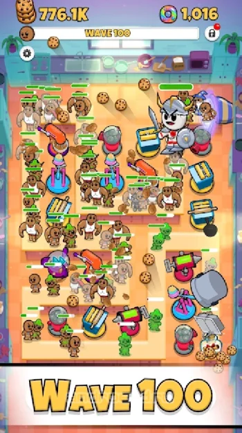 Cookies TD - Idle TD Endless Idle Tower Defense - скриншот 2