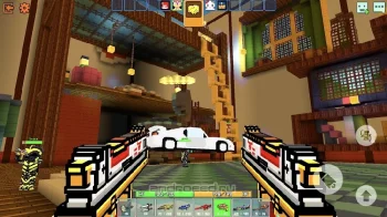 Cops N Robbers:Pixel Craft Gun - скриншот 3