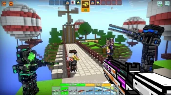 Cops N Robbers:Pixel Craft Gun - скриншот 4