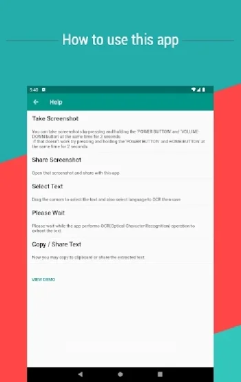 Copy Text On Screen - скриншот 4