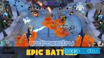 Courtyard Brawl - Random Tower Defense - скриншот 2