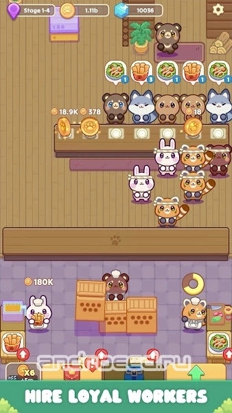 Cozy Cafe: Animal Restaurant - скриншот 4